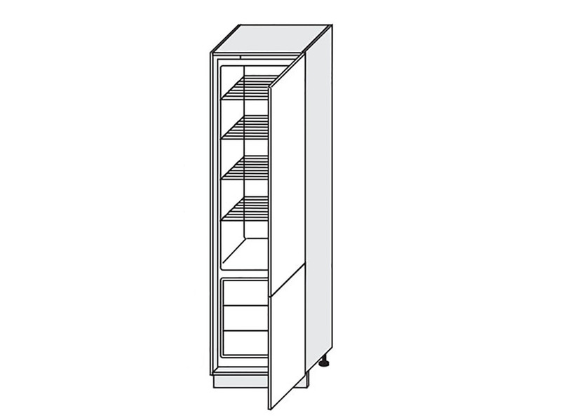 Cabinet for built-in fridge Florence D14/DL/60/207 P