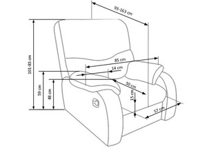 Atpūtas krēsls ID-15360