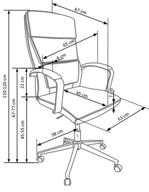 Datorkrēsls ID-15600