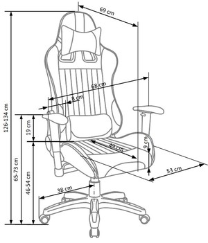 Datorkrēsls ID-15616