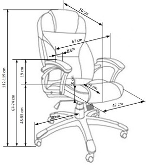 Datorkrēsls ID-15618