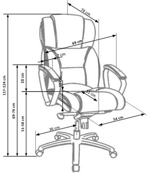 Datorkrēsls ID-15628