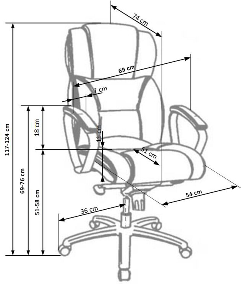 Datorkrēsls ID-15628