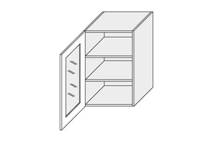 Верхний витринный шкафчик Tivoli W2S/50
