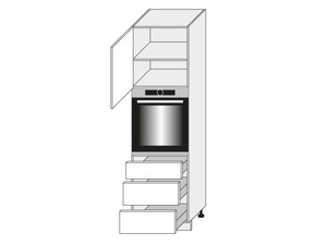 Cabinet for oven Tivoli D14/RU/3M
