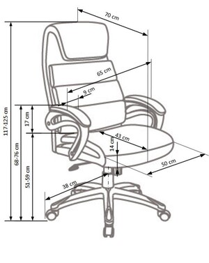 Datorkrēsls ID-15986