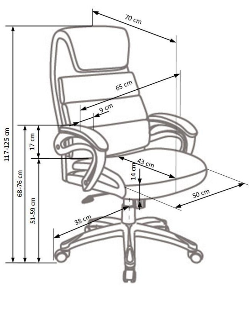 Datorkrēsls ID-15986