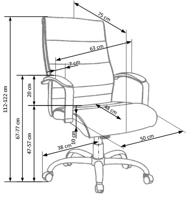Datorkrēsls ID-15993