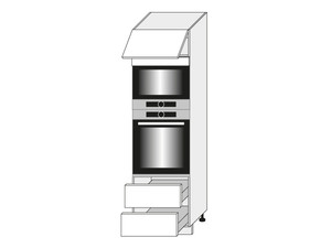 Шкаф для духовки и микроволновой печи Tivoli D14/RU/2M 284