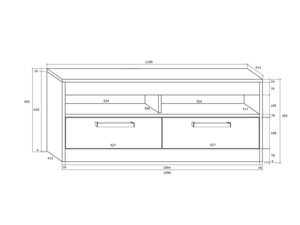 TV plaukts ID-16054