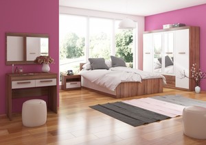 Bed with slatted base ID-16107