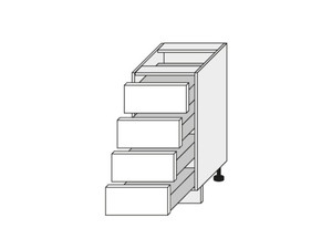 Apakšējais skapītis Tivoli D4M/40