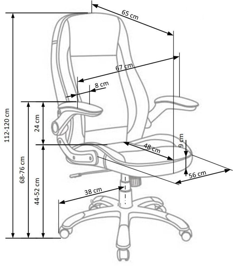 Datorkrēsls ID-16143