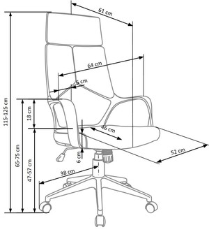 Datorkrēsls ID-16155