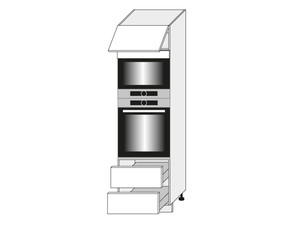 Cabinet for oven and microwave oven Tivoli D14/RU/2A 284