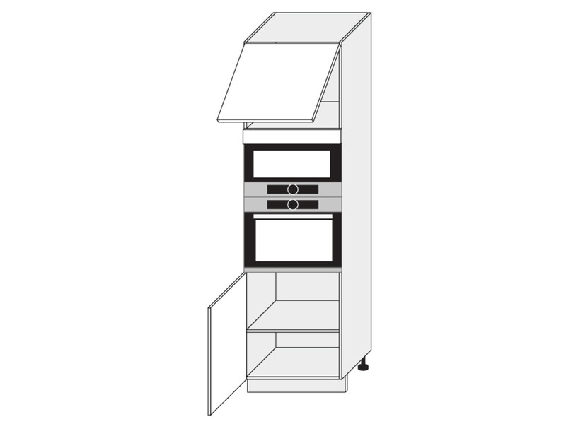 Шкаф для духовки и микроволновой печи Tivoli D14/RU/60/207