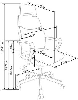 Datorkrēsls ID-16207