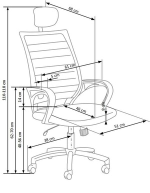 Datorkrēsls ID-16214