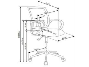 Datorkrēsls ID-16255