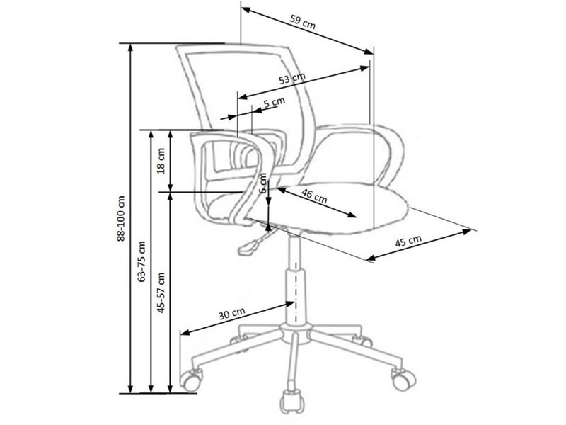 Datorkrēsls ID-16255