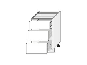 Base corner cabinet Brerra D3R/50