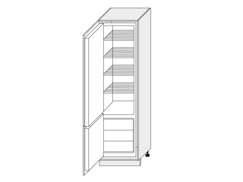 Cabinet for built-in fridge Brerra D14/DL/60/207