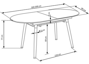 Galds izvelkams ID-16552