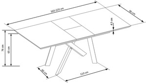 Extendable table ID-16556