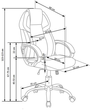 Datorkrēsls ID-16826