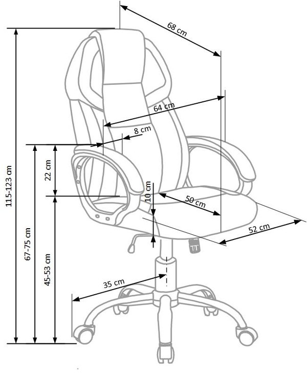 Datorkrēsls ID-16826