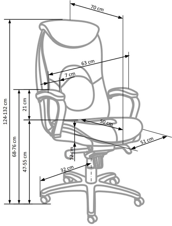 Datorkrēsls ID-16868