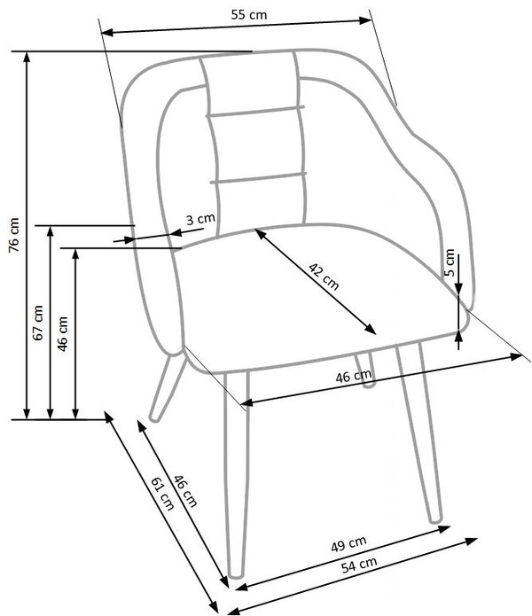 Krēsls ID-17008