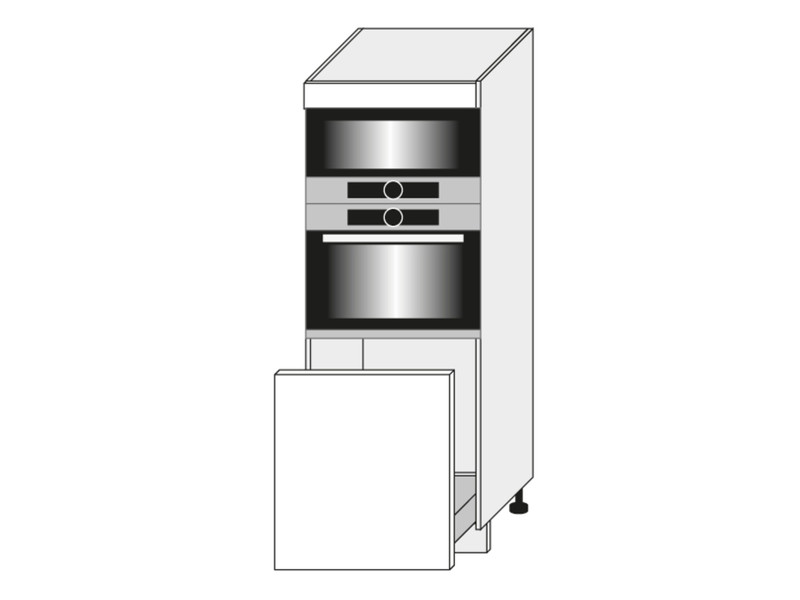 Cabinet for oven and microwave oven Quantum Mint D5AA/60/154