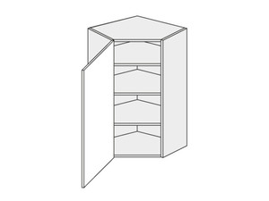 Base corner cabinet Quantum Mint W4/10/60