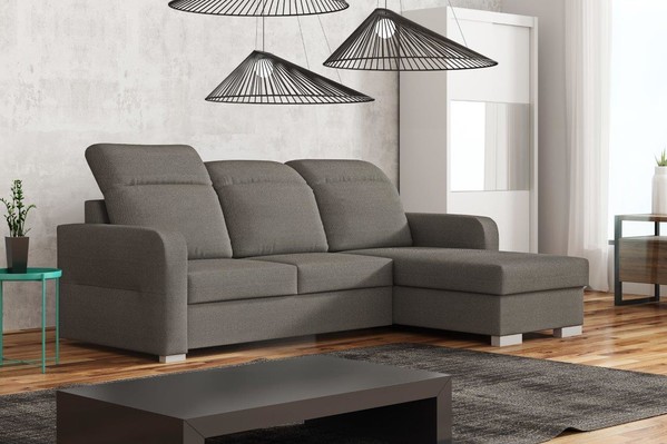 Extendable corner sofa bed Faro L/P