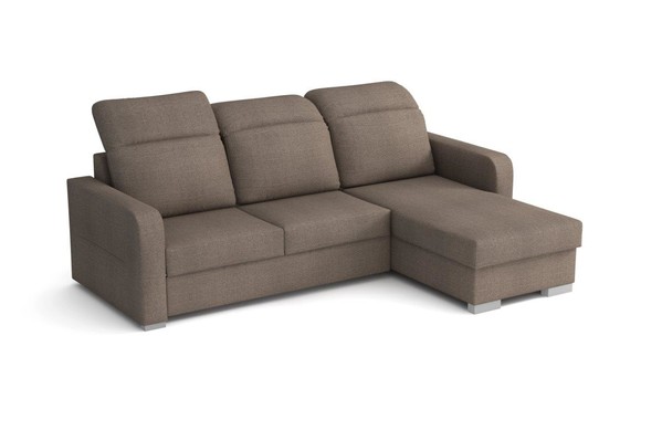Extendable corner sofa bed Faro L/P