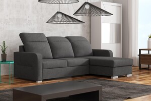 Extendable corner sofa bed Faro L/P