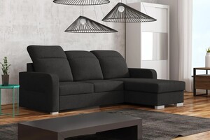 Extendable corner sofa bed Faro L/P