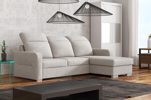 Stūra dīvāns izvelkams Faro L/P