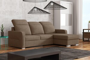 Extendable corner sofa bed Faro L/P