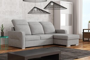 Extendable corner sofa bed Faro L/P
