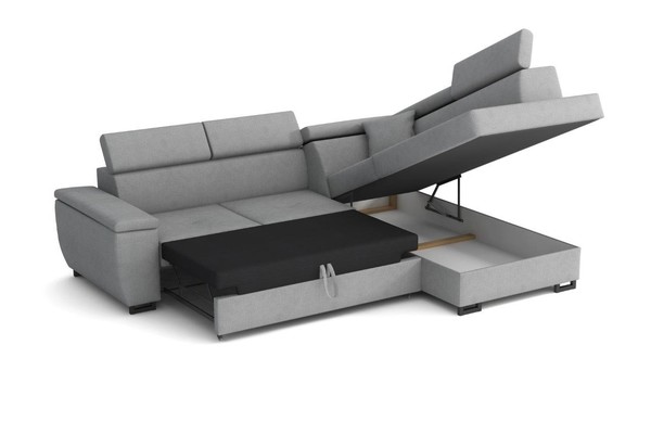 Extendable corner sofa bed Cabo