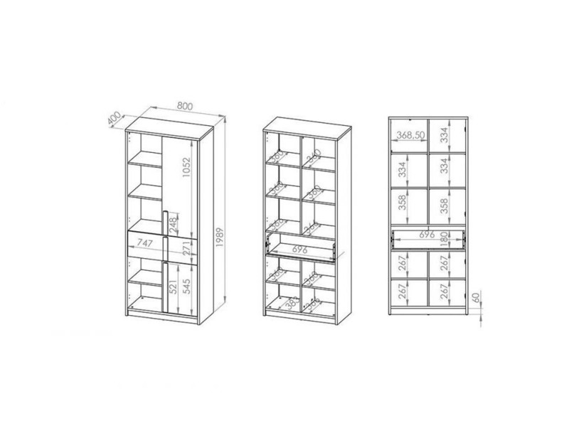 Plaukts Doral 0301