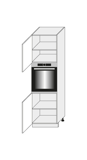 Skapis cepeškrāsnij Florence D14/RU/2D P