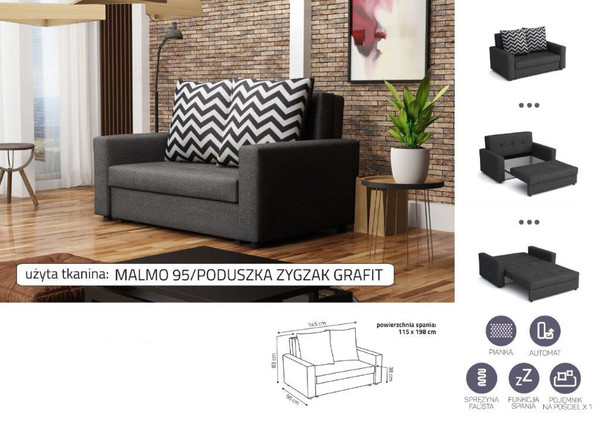 MALMO 95 / Zigzag Graphite