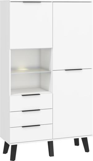 Shelf with doors ID-17636