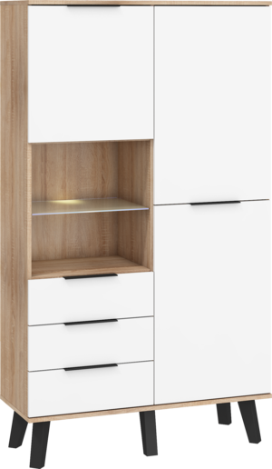 Shelf with doors ID-17636