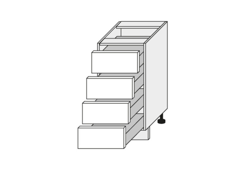 Base cabinet Tivoli D4A/40