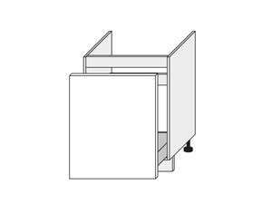 Zemizlietnes skapītis Florence D1ZR/60