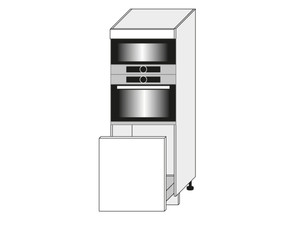 Шкаф для духовки и микроволновой печи Bari D5AM/60/154